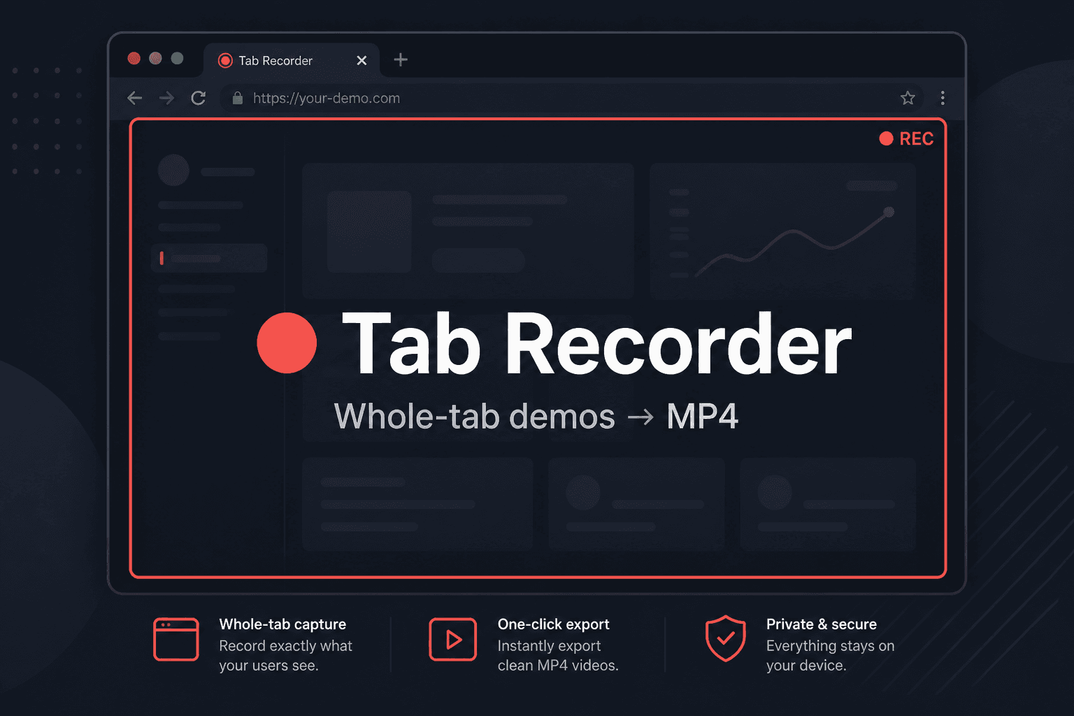 Tab Recorder: Quick Browser Demos to MP4